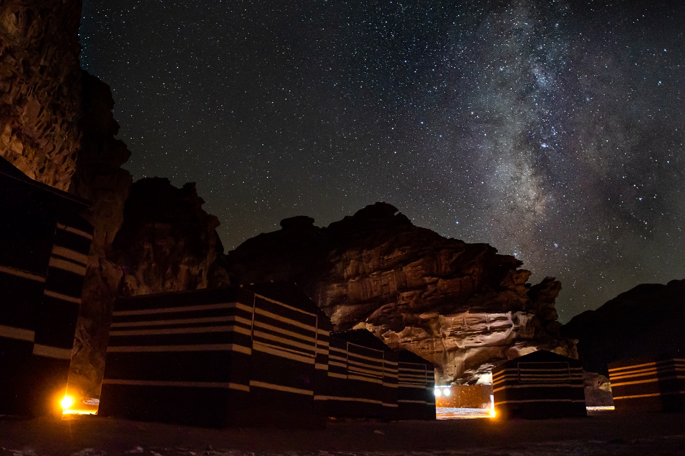 What you'll experience when staying in an authentic Wadi Rum Bedouin camp