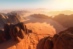 Exploring the Enchanting White Desert of Wadi Rum: A Journey through Time, Nature, and Adventure